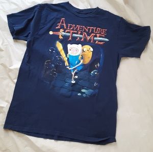 Adventure time graphic short sleeve t-shirt